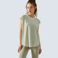 Green Zoe Active Tee - ALPHALETICS