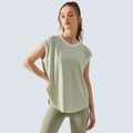 Green Zoe Active Tee - ALPHALETICS