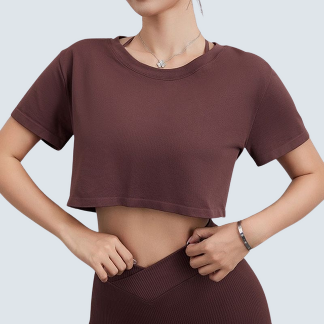 Maddie Active Tee - ALPHALETICS